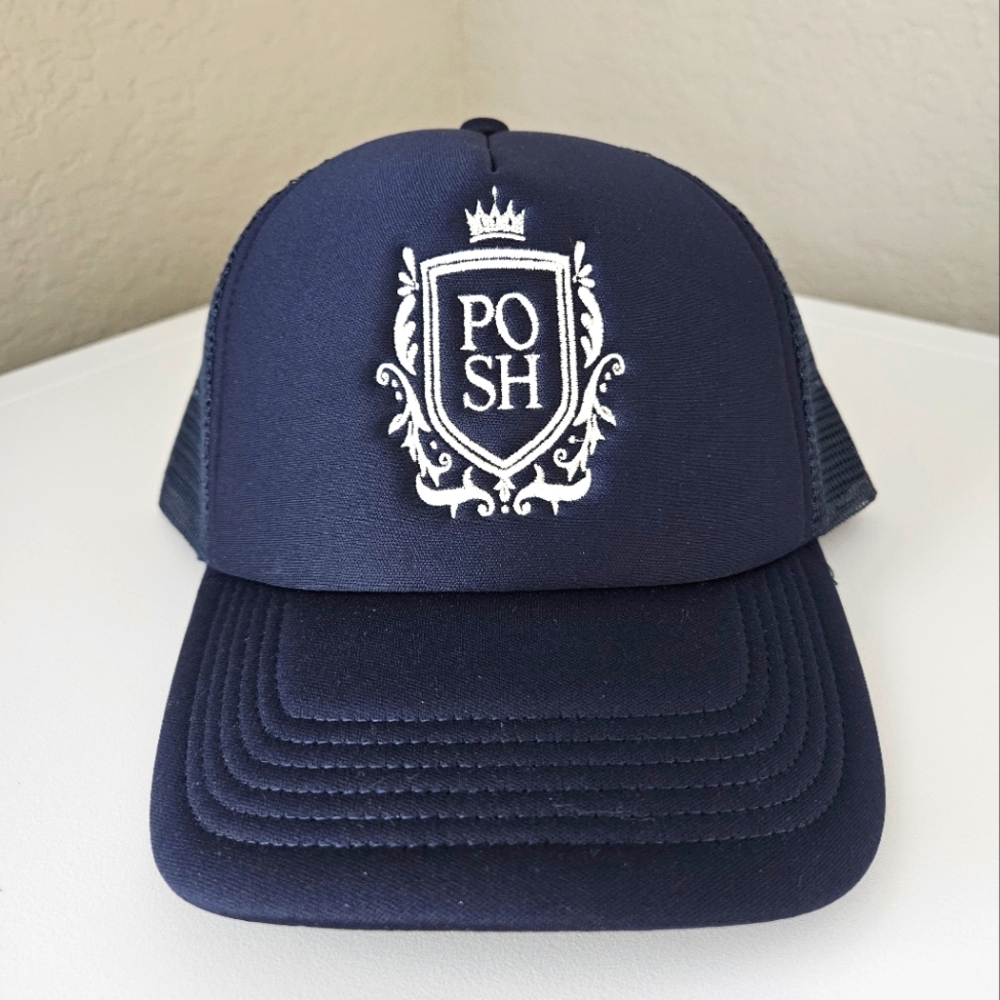 NWT Posh Peanut Trucker Hat